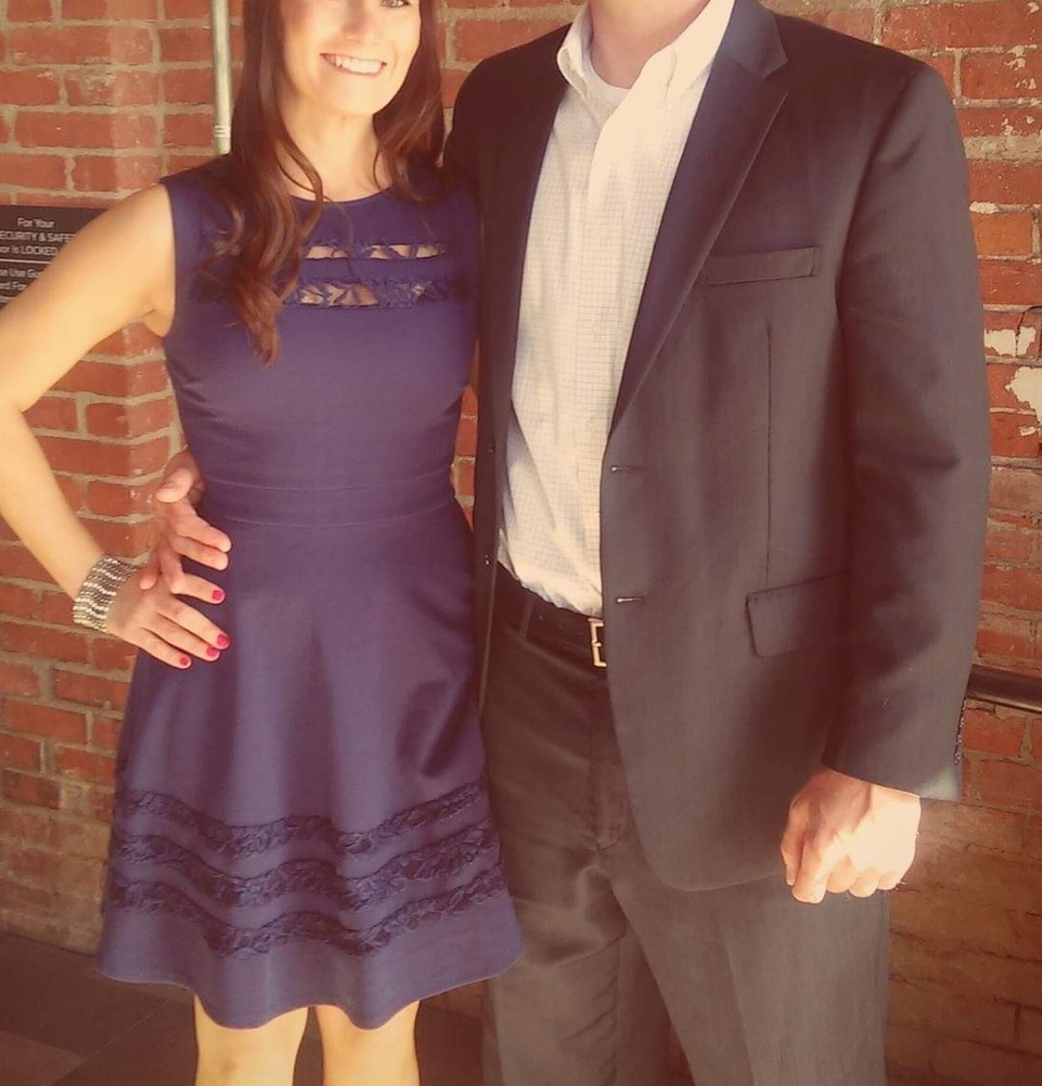 Francescas Navy Blue Dress